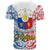 125th Independence Anniversary Philippines T Shirt Polynesian Pilipinas Flag Style White LT9 - Polynesian Pride