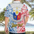 Personalised 125th Independence Anniversary Philippines Hawaiian Shirt Polynesian Pilipinas Flag Style - White LT9 - Polynesian Pride