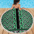 New Zealand Maori Niho Taniwha Beach Blanket Kakariki Mangopare and Puhoro Pattern