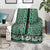 New Zealand Maori Niho Taniwha Blanket Kakariki Mangopare and Puhoro Pattern