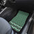 New Zealand Maori Niho Taniwha Car Mats Kakariki Mangopare and Puhoro Pattern