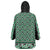 New Zealand Maori Niho Taniwha Wearable Blanket Hoodie Kakariki Mangopare and Puhoro Pattern