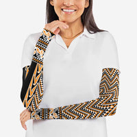 New Zealand Maori Niho Taniwha Arm Sleeves Karaka Mangopare and Puhoro Pattern LT9 - Polynesian Pride