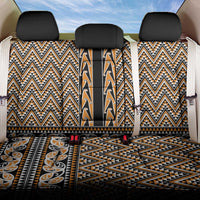 New Zealand Maori Niho Taniwha Back Car Seat Cover Karaka Mangopare and Puhoro Pattern