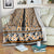 New Zealand Maori Niho Taniwha Blanket Karaka Mangopare and Puhoro Pattern