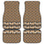 New Zealand Maori Niho Taniwha Car Mats Karaka Mangopare and Puhoro Pattern