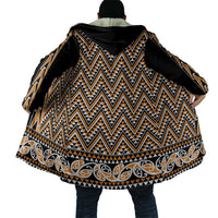 New Zealand Maori Niho Taniwha Cloak Karaka Mangopare and Puhoro Pattern LT9 - Polynesian Pride