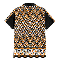 New Zealand Maori Niho Taniwha Family Matching Mermaid Dress and Hawaiian Shirt Karaka Mangopare and Puhoro Pattern LT9 - Polynesian Pride