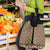 New Zealand Maori Niho Taniwha Grocery Bag Karaka Mangopare and Puhoro Pattern
