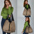 New Zealand Maori Niho Taniwha Grocery Bag Karaka Mangopare and Puhoro Pattern