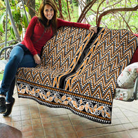 New Zealand Maori Niho Taniwha Quilt Karaka Mangopare and Puhoro Pattern LT9 - Polynesian Pride