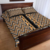 New Zealand Maori Niho Taniwha Quilt Bed Set Karaka Mangopare and Puhoro Pattern LT9 - Polynesian Pride