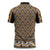 New Zealand Maori Niho Taniwha Zipper Polo Shirt Karaka Mangopare and Puhoro Pattern - Polynesian Pride