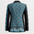 New Zealand Maori Niho Taniwha Blazer Kikorangi Mangopare and Puhoro Pattern - Polynesian Pride