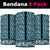 New Zealand Maori Niho Taniwha Neck Gaiter Kikorangi Mangopare and Puhoro Pattern - Polynesian Pride