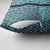 New Zealand Maori Niho Taniwha Pillow Cover Kikorangi Mangopare and Puhoro Pattern - Polynesian Pride