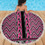 New Zealand Maori Niho Taniwha Beach Blanket Mawhero Mangopare and Puhoro Pattern