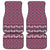New Zealand Maori Niho Taniwha Car Mats Mawhero Mangopare and Puhoro Pattern
