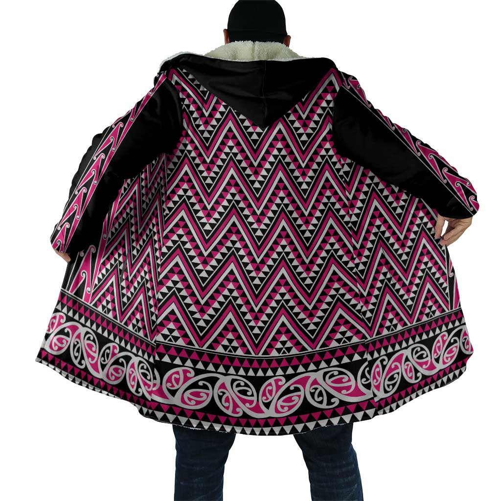 New Zealand Maori Niho Taniwha Cloak Mawhero Mangopare and Puhoro Pattern - Polynesian Pride