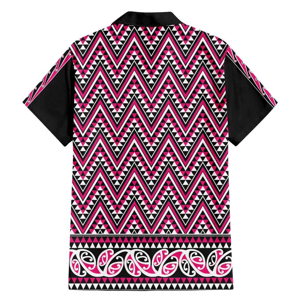 New Zealand Maori Niho Taniwha Family Matching Off Shoulder Maxi Dress and Hawaiian Shirt Mawhero Mangopare and Puhoro Pattern LT9 - Polynesian Pride