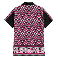 New Zealand Maori Niho Taniwha Family Matching Puletasi and Hawaiian Shirt Mawhero Mangopare and Puhoro Pattern LT9 - Polynesian Pride