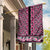 New Zealand Maori Niho Taniwha Garden Flag Mawhero Mangopare and Puhoro Pattern