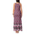 New Zealand Maori Niho Taniwha Tank Maxi Dress Mawhero Mangopare and Puhoro Pattern