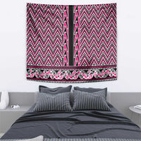 New Zealand Maori Niho Taniwha Tapestry Mawhero Mangopare and Puhoro Pattern LT9 - Polynesian Pride