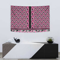 New Zealand Maori Niho Taniwha Tapestry Mawhero Mangopare and Puhoro Pattern LT9 - Polynesian Pride