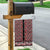 New Zealand Maori Niho Taniwha Garden Flag Whero Mangopare and Puhoro Pattern