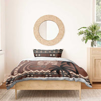 Personalised Bula Fiji 679 Bedding Set Fijian Tagimoucia Masi Tapa Art