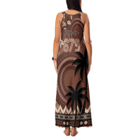 Personalised Bula Fiji 679 Family Matching Tank Maxi Dress and Hawaiian Shirt Fijian Tagimoucia Masi Tapa Art LT9 - Polynesian Pride