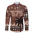 Personalised Bula Fiji 679 Long Sleeve Button Shirt Fijian Tagimoucia Masi Tapa Art