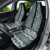 New Zealand Maori Niho Taniwha Car Seat Cover Papua Shell - Mangopare Puhoro Pattern