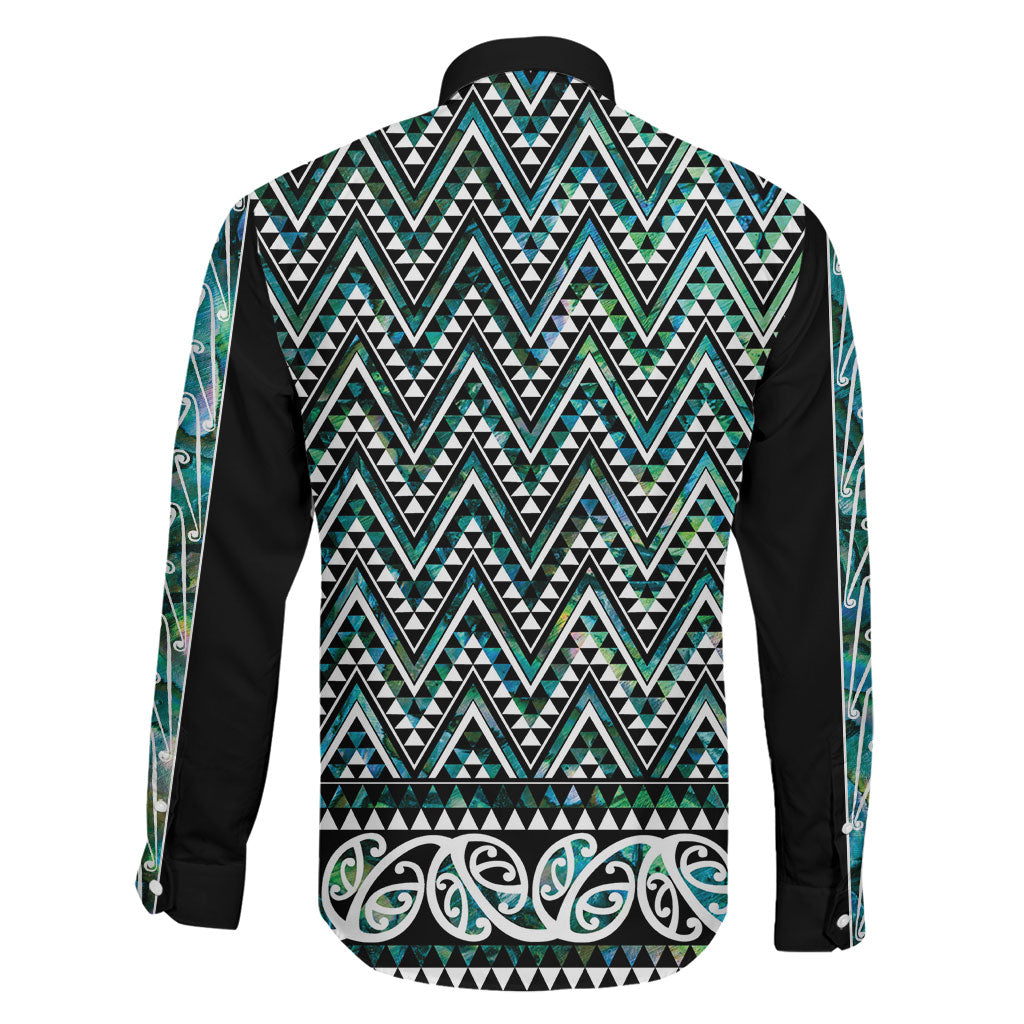 New Zealand Maori Niho Taniwha Family Matching Mermaid Dress and Hawaiian Shirt Papua Shell - Mangopare Puhoro Pattern