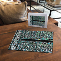 New Zealand Maori Niho Taniwha Puzzle Papua Shell - Mangopare Puhoro Pattern
