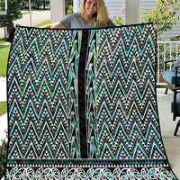 New Zealand Maori Niho Taniwha Quilt Papua Shell - Mangopare Puhoro Pattern