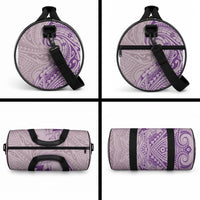Hawaii Monk Seal and Map Duffle Bag Polynesian Kanaka Maoli Violet Vibe LT9 - Polynesian Pride