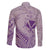 Hawaii Monk Seal and Map Family Matching Off The Shoulder Long Sleeve Dress and Hawaiian Shirt Polynesian Kanaka Maoli Violet Vibe