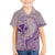 Hawaii Monk Seal and Map Family Matching Off The Shoulder Long Sleeve Dress and Hawaiian Shirt Polynesian Kanaka Maoli Violet Vibe