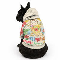 Kawaii Turtle Pet Hoodie Aloha Hibiscus Flowers LT9 - Polynesian Pride