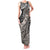 Polynesian Girl Tribal Tattoo Family Matching Tank Maxi Dress and Hawaiian Shirt Beige Vibe