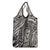 Polynesian Girl Tribal Tattoo Grocery Bag Beige Vibe