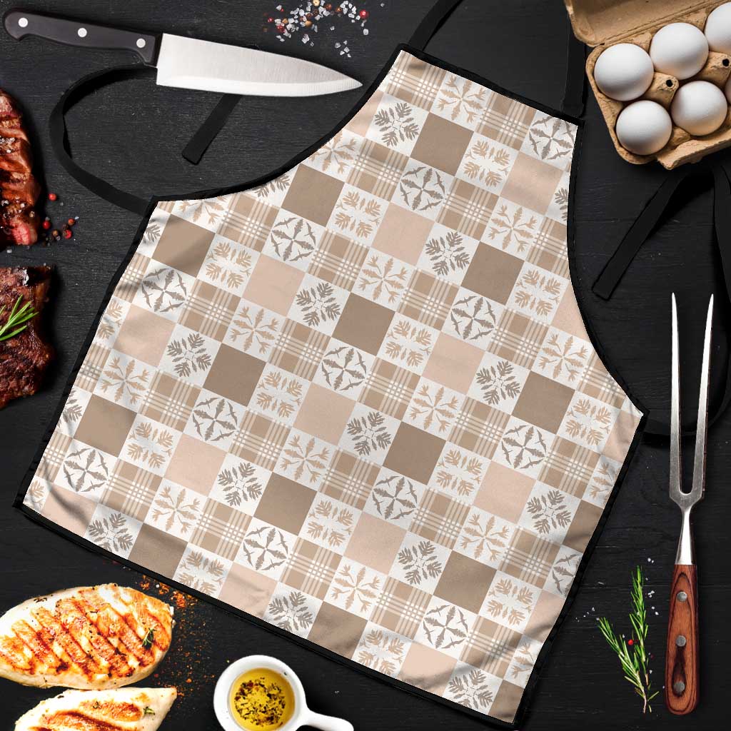 Hawaiian Palaka Quilt Pattern Apron Hawaii Culture Bird of Paradise Exotic Motif - Polynesian Pride
