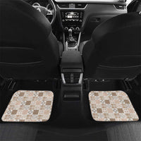 Hawaiian Palaka Quilt Pattern Car Mats Hawaii Culture Bird of Paradise Exotic Motif - Polynesian Pride