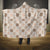 Hawaiian Palaka Quilt Pattern Hooded Blanket Hawaii Culture Bird of Paradise Exotic Motif - Polynesian Pride