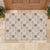 Hawaiian Palaka Quilt Pattern Rubber Doormat Hawaii Culture Bird of Paradise Exotic Motif - Polynesian Pride