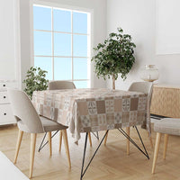 Hawaiian Palaka Quilt Pattern Tablecloth Hawaii Culture Bird of Paradise Exotic Motif - Polynesian Pride