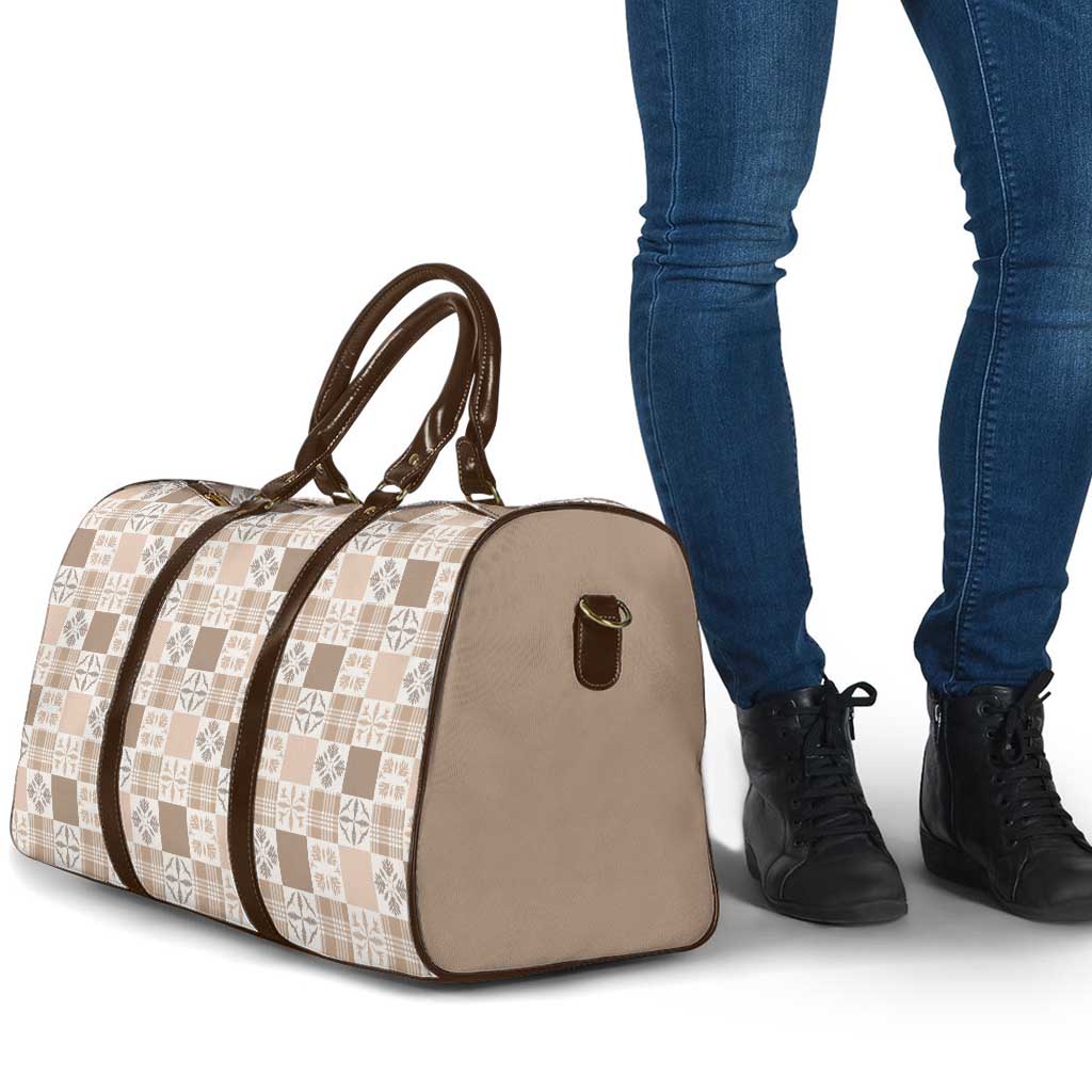 Hawaiian Palaka Quilt Pattern Travel Bag Hawaii Culture Bird of Paradise Exotic Motif - Polynesian Pride