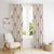 Hawaiian Palaka Quilt Pattern Window Curtain Hawaii Culture Bird of Paradise Exotic Motif - Polynesian Pride